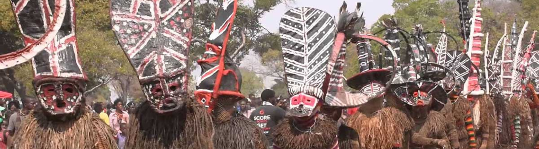 Cerimonia Likumbi Lya Mize Maschere Makishi Zambia AfroNine